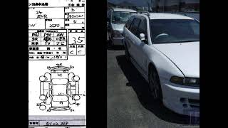 1998 MITSUBISHI LEGNUM 2.5ST-R_4WD EC5W - Japanese Used Car For Sale Japan Auction Import