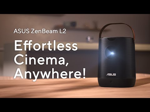 ASUS ZenBeam L2 Smart Portable LED Projector - Effortless Cinema, Anywhere!