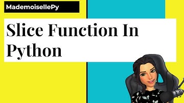 Slice Function in Python