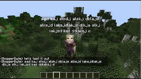 Minecraft Floating-Messages plugin