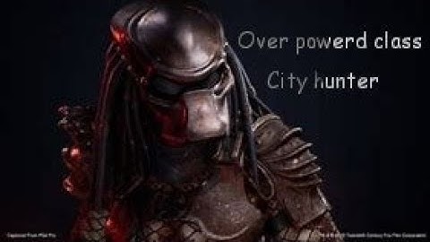 Best City hunter 97 build Predator hunting grounds