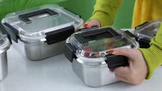 Stainless steel 316 food container from Nicety