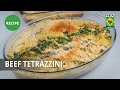 Beef tetrazzini recipe  food diaries  chef zarnak sidhwa  fusion food