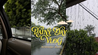 “Dear diary, It Rained Today☂︎ | A Cozy Day In My Life༄ | Aesthetic Vlog ⚡︎ screenshot 3