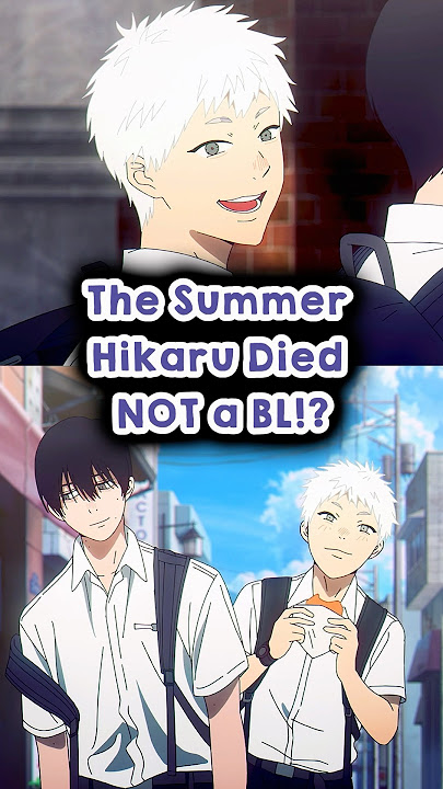 The Summer Hikaru Died is NOT BL 😱 #anime #netflix #shorts