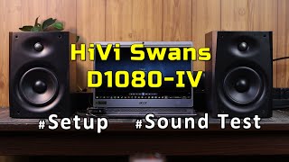 Speaker HiVi Swans D1080 IV - Setup dan Test Suara