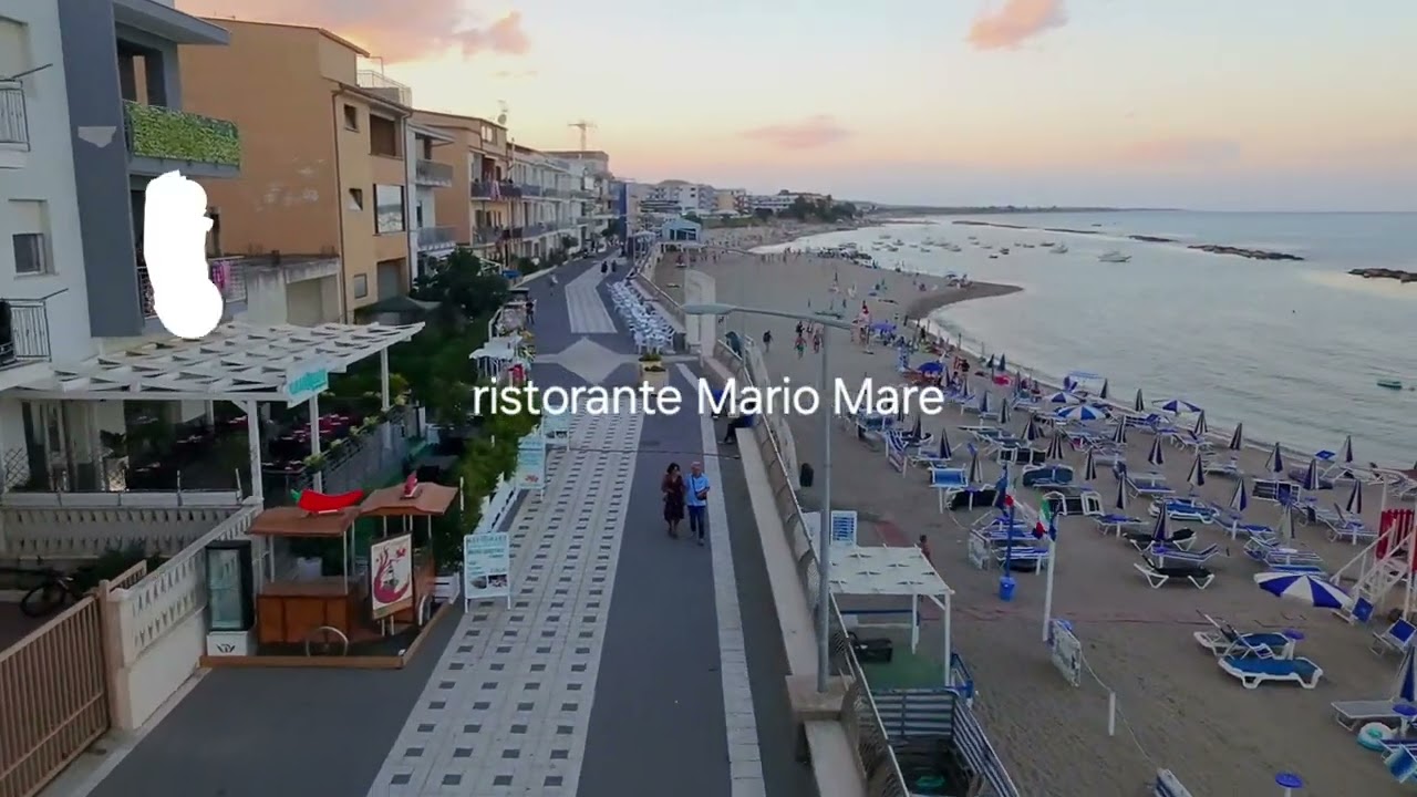 Lungomare al tramonto, Torre Melissa (KR)