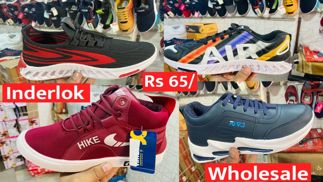 Shoes Wholesale Market in Delhi Cheapest Shoes Market in Delhi YouTube