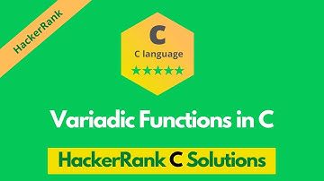 HackerRank Variadic functions in C problem solution | C problems solutions | Programmingoneonone