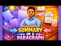 How to Write a Summary of a Paragraph | Easy Examples from Paper