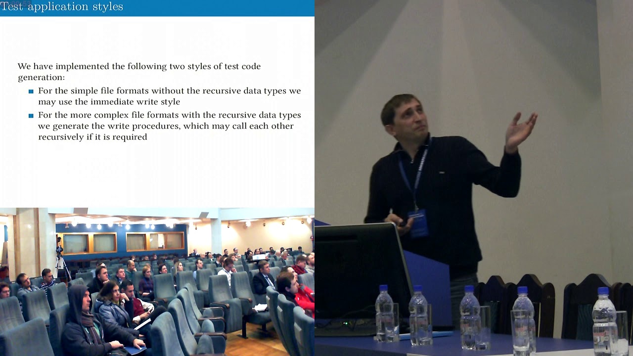 Генерация кода для разбора спецификаций в декларативном формате языка FlexT