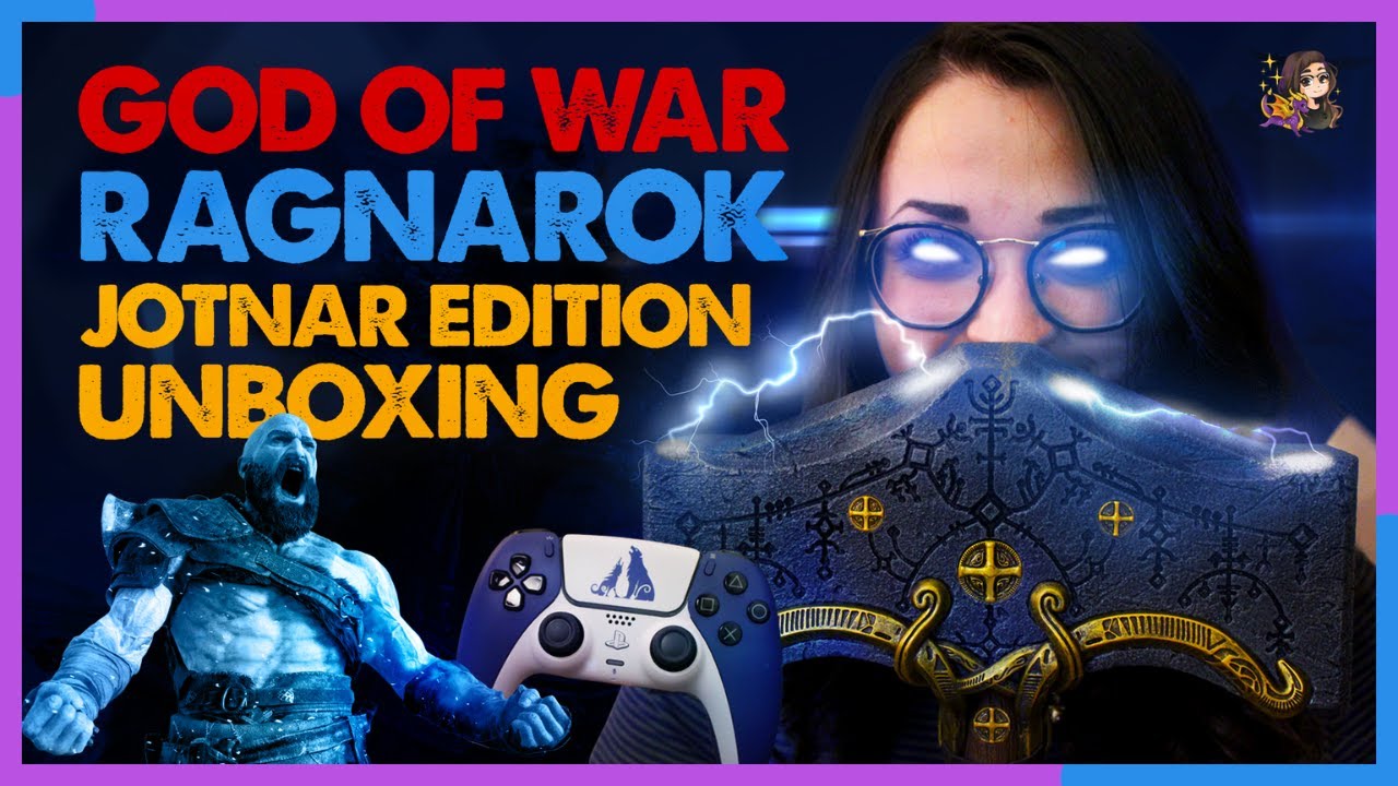 GOD OF WAR RAGNARÖK PS4 - UNBOXING! 