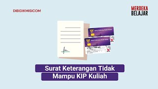 Surat Keterangan Tidak Mampu KIP Kuliah