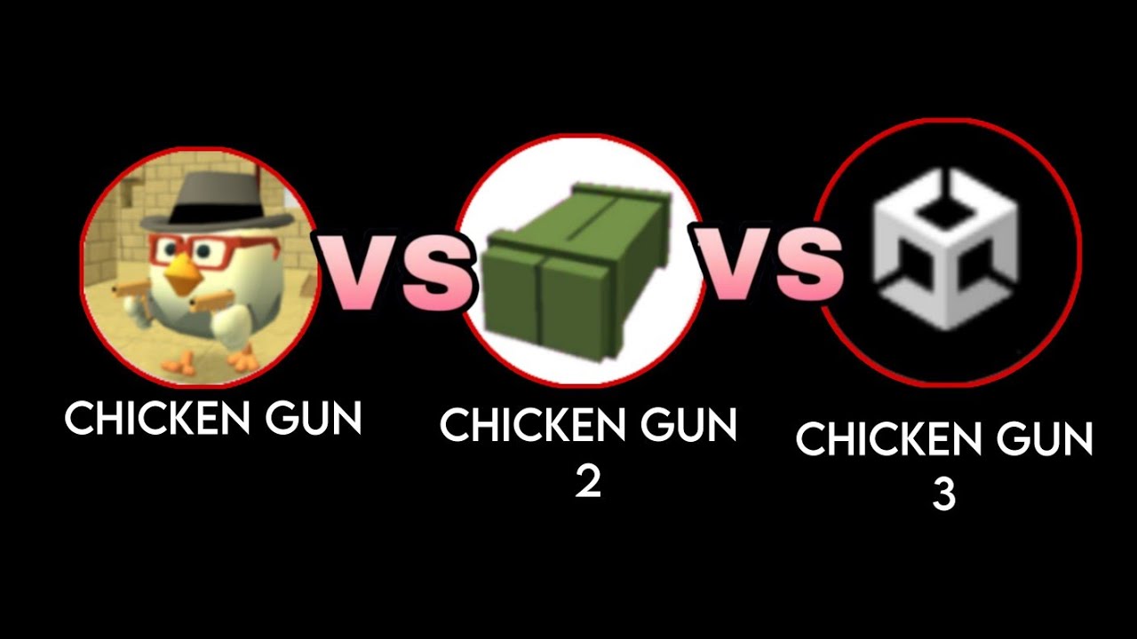 Chicken gun vs chicken gun private server vs rooster Rudy 😂 