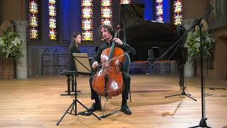 J. Brahms - Sonata for piano & cello Op.99, Allegro vivace - Liav Kerbel & Li Xie