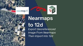 Importing georeferenced image from Nearmaps into 12d