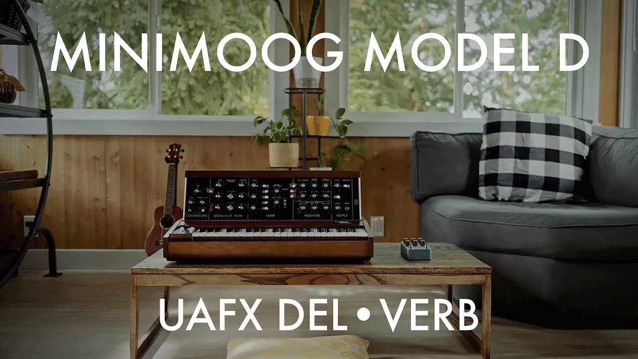 Minimoog Model D + UAFX Del-Verb | Simple Synthesis | Part 1: Brass