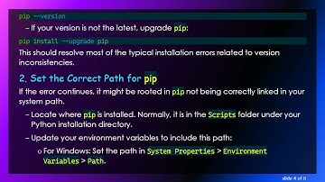 Resolving the PyGame Installation Issues: A Simple Guide to Fix Pip Errors