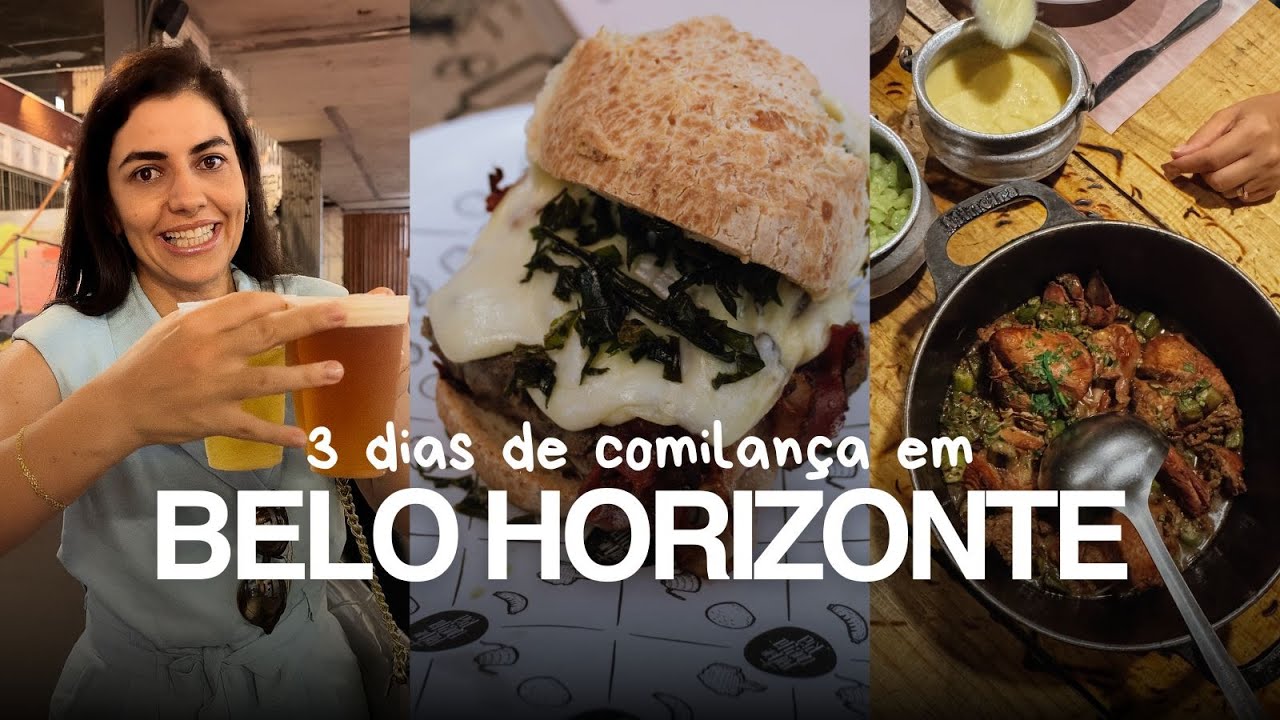 ONDE COMER EM BELO HORIZONTE? | tour gastronômico EM 3 DIAS!