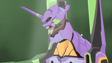 Evangelion unit 01 timelapse
