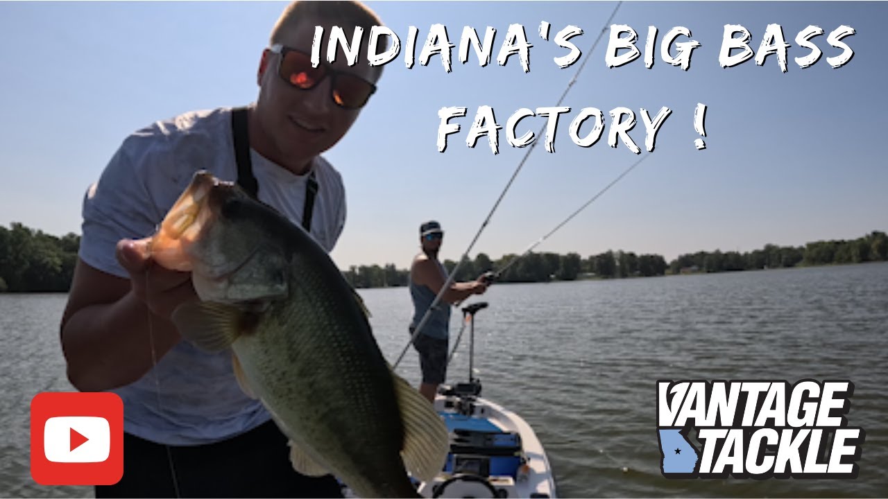 Is This Indiana’s #1 Big Bass Lake? Tournament Bass Fishing