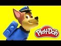 Paw Patrol Chase Stop Motion Play Doh claymation plastilina playdo Patrulla canina de cachorros