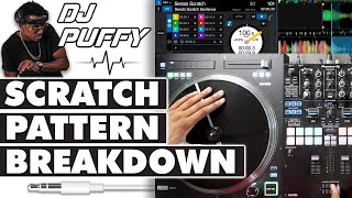 DJ Puffy Scratch Pattern Tutorial (Step-By-Step Breakdown) #2