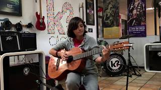 Tears in heaven - Jess (su primera canción aprendida en la guitarra) en tan solo 8 clases!!