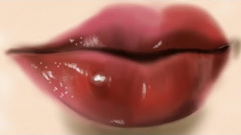 How to draw Lips(infinite Painter )