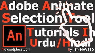 Selection Tool Adobe Animate/Adobe Flash CC | Tutorials - In UrduAndHindi