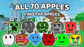 How To Find ALL 70 APPLES in Find the Apples (70) | Roblox