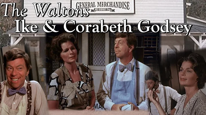 The Waltons - Ike & Corabeth  - behind the scenes ...