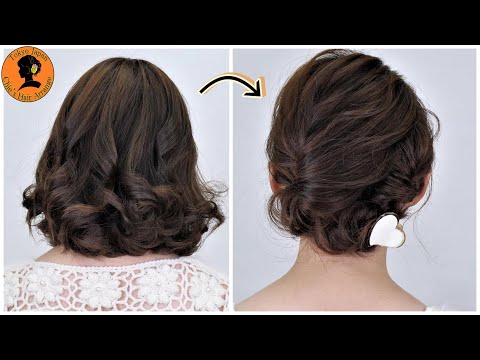 ヘアピンなし シリコンヘアゴム クリップ ミディアム 可愛い くるりんぱヘアアレンジ Youtube