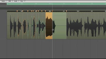 Logic Studio 9 Tutorial - Flex Time (Timeline Shift) & Expanded Take Folder