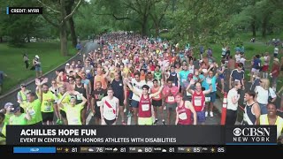 Event In Central Park Honors Athletes With Disabilities