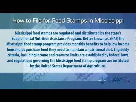 Mississippi Food Stamps Income Chart