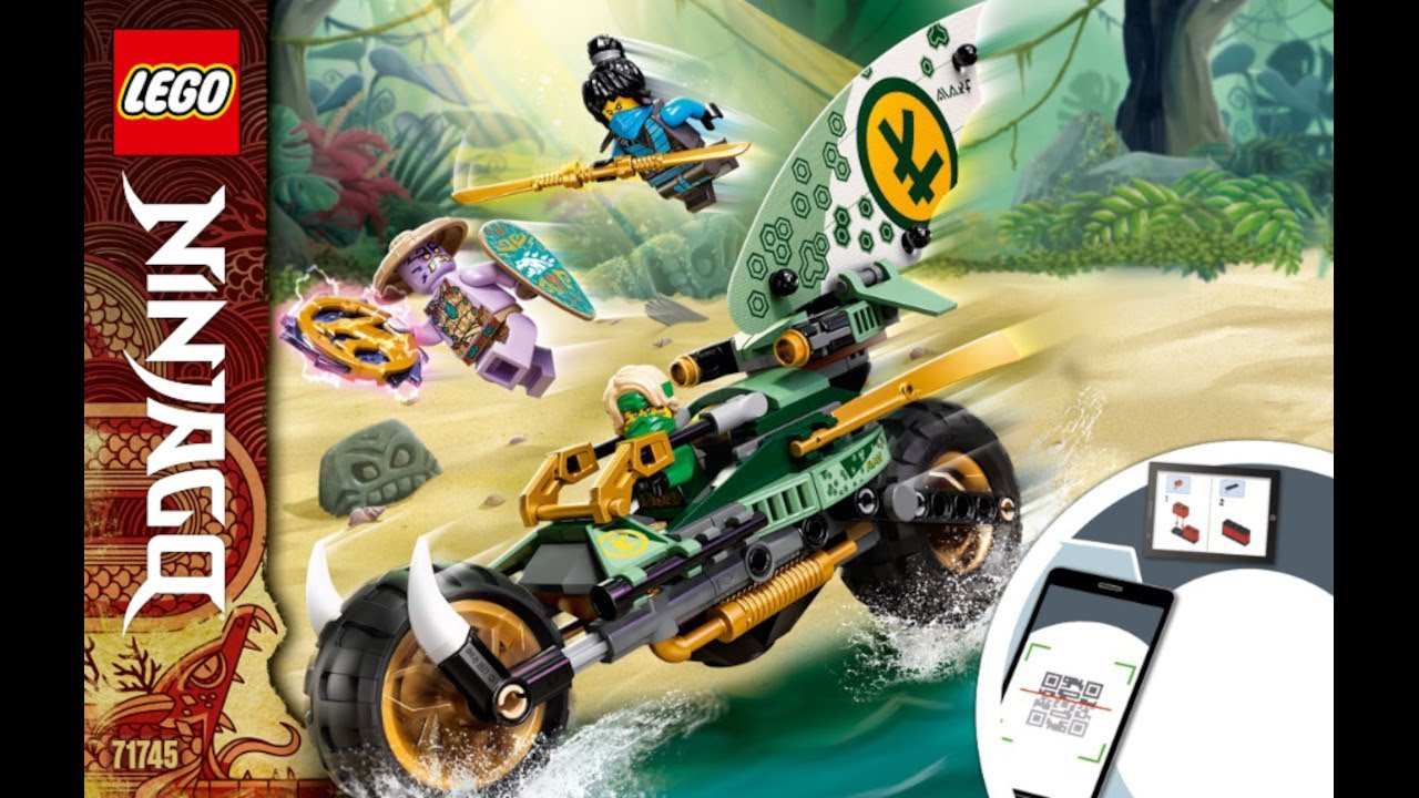 LEGO Instructions | NINJAGO | 71745 | Lloyd's Jungle Chopper Bike
