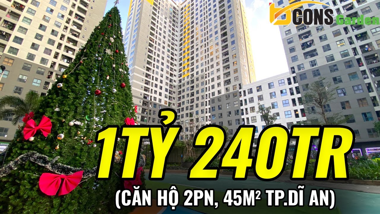 BCONS GARDEN| CƠ HỘI SỞ HỮU CĂN HỘ 2PN, 1WC GIÁ TỐT TẠI DĨ AN, BÌNH DƯƠNG| THANH HỘI BCONS