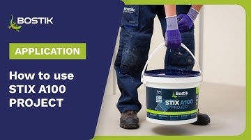STIX A100 PROJECT multi purpose adhesive | Application | Bostik Construction