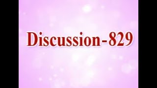Discussion 829