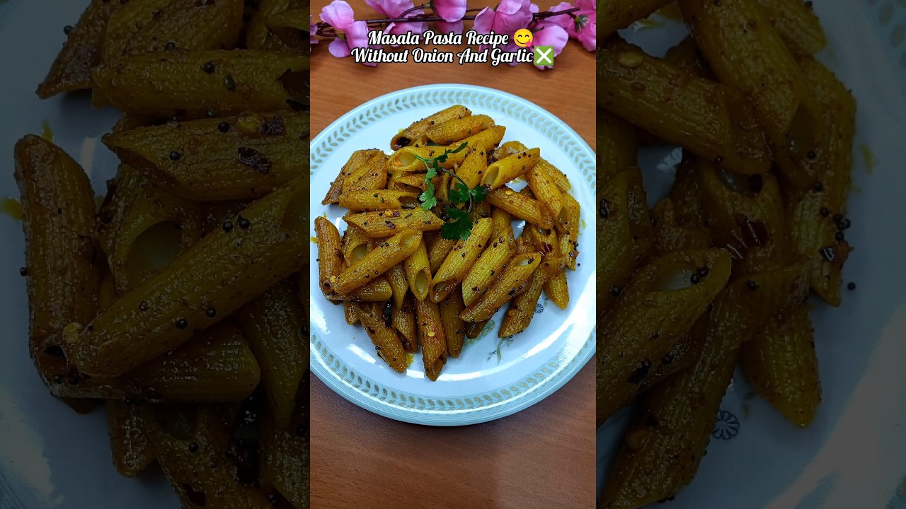 Made This 15 Minutes Masala Pasta Recipe / Without Onion And Garlic ❎😱😋!!!