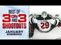 Best 3on3 overtime and shootout moments from january  nhl 202324