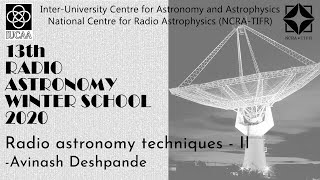 Radio astronomy techniques—II