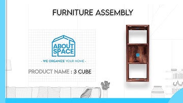 3 Cube Shelf Assembly video
