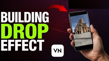 Building Drop Effect in VN App | VN Editing Tutorial 