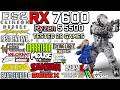 RX 7600 + Ryzen 5 5500 : Test in 29 Games - Gaming Test in 2026