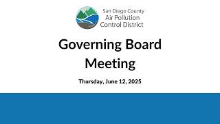 06.12.25 SDAPCD Governing Board Meeting