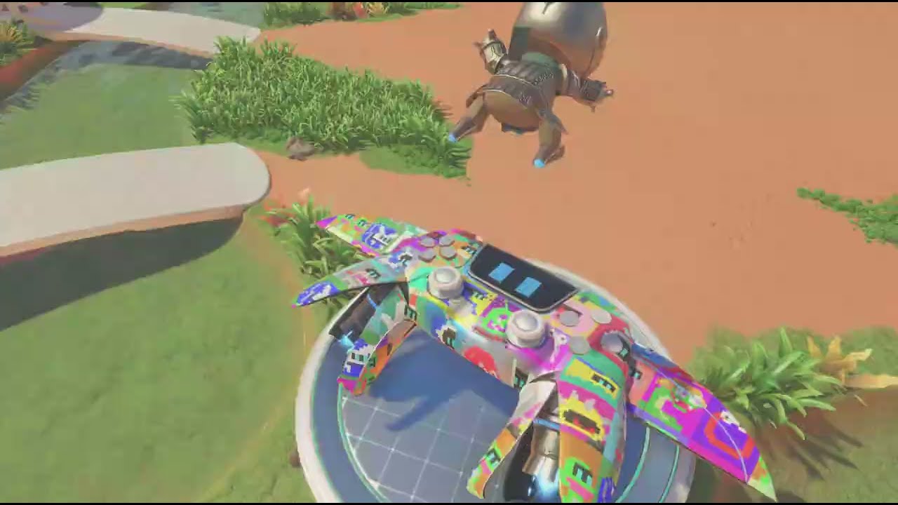 astro bot walkthrough part 98 crash site indecisive controller color change lol :)