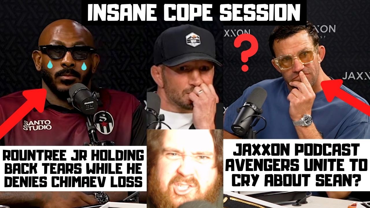 The Jaxxon Podcast's SALTY MELTDOWN Over Strickland Beating Chimaev? Rockhold & Rountree Are COPING!