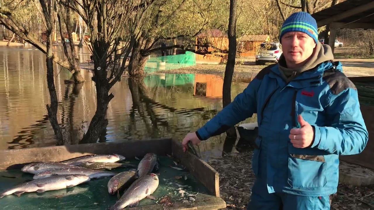Водопад рыбалка видное русфишинг